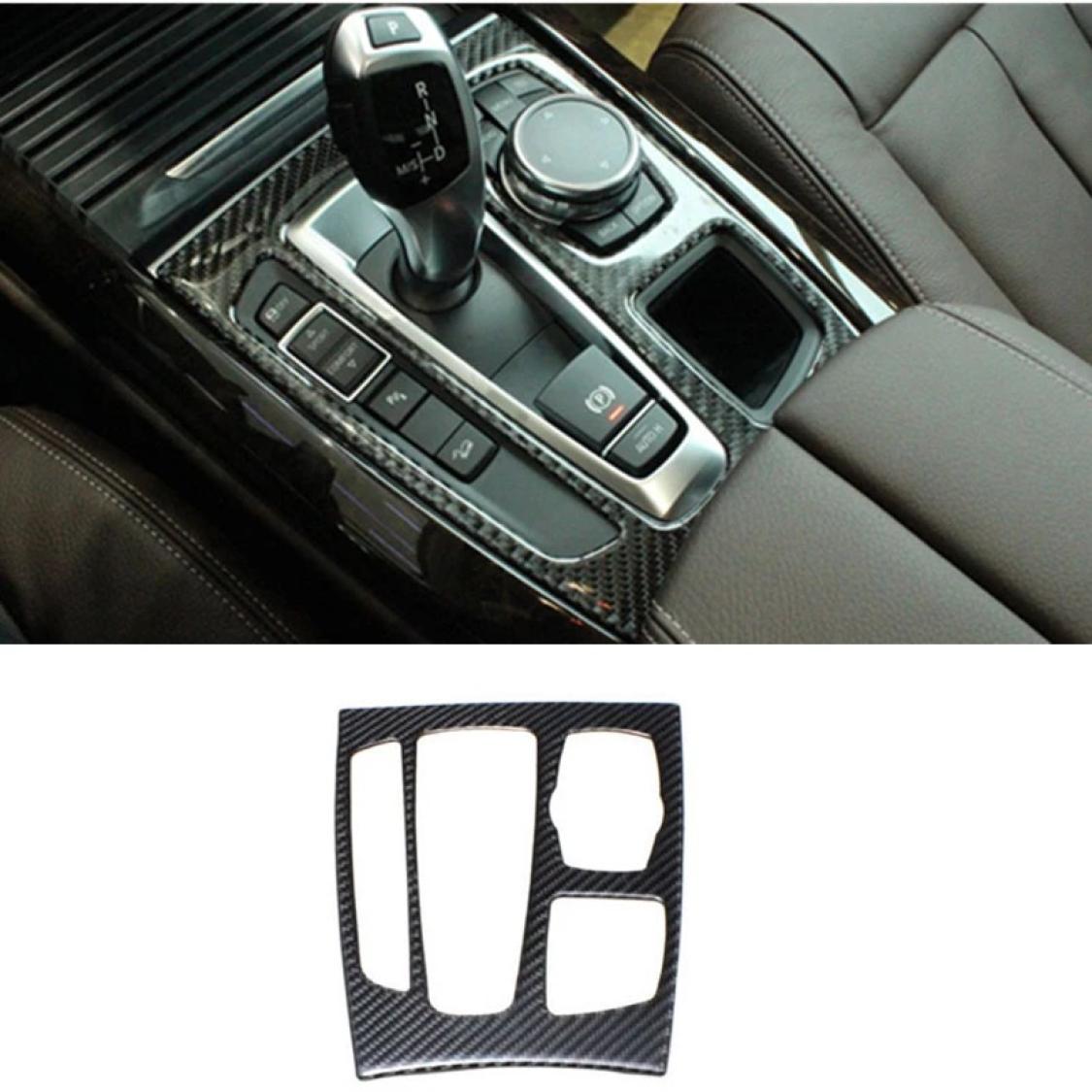 Abdeckung Rahmen Blende Carbon Flex Automatikgetriebe Mittelkonsole Geeignet Für BMW X5 X6 F15 F16