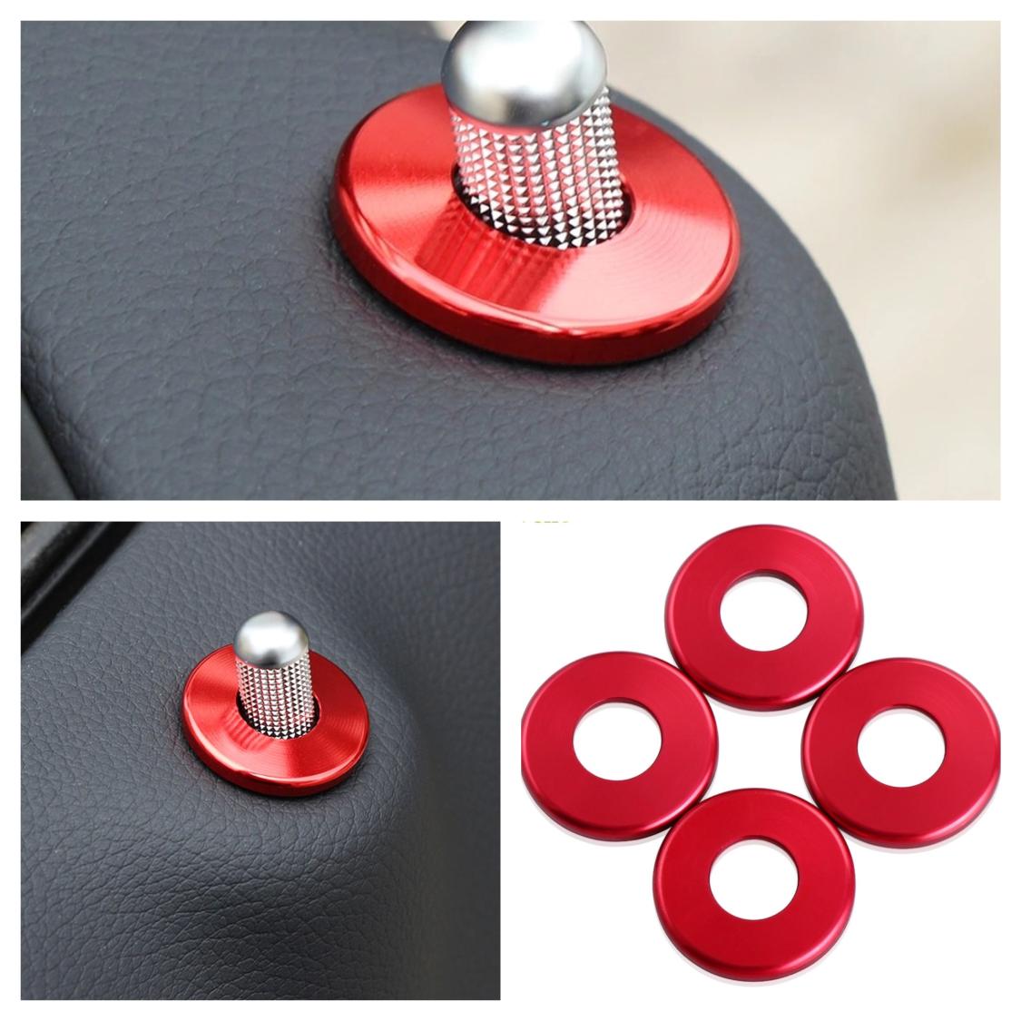 Pin Türschloss Ringe Rahmen Rot Geeignet Für Mercedes Benz C W205 E W213 GLC