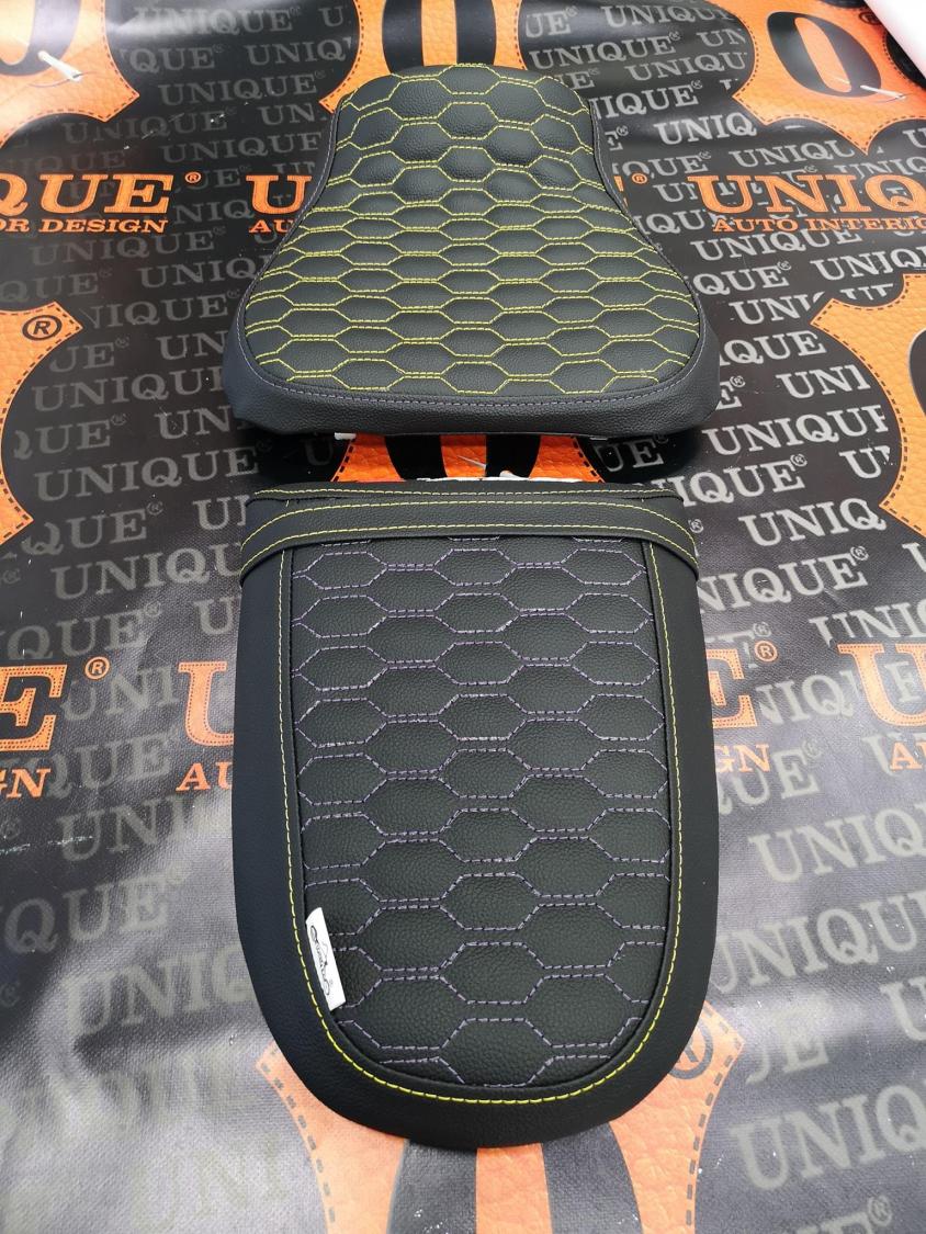 Neu Beziehen des Motorradsitz Premium Line Geeignet Für alle Automarken Motorradmarken