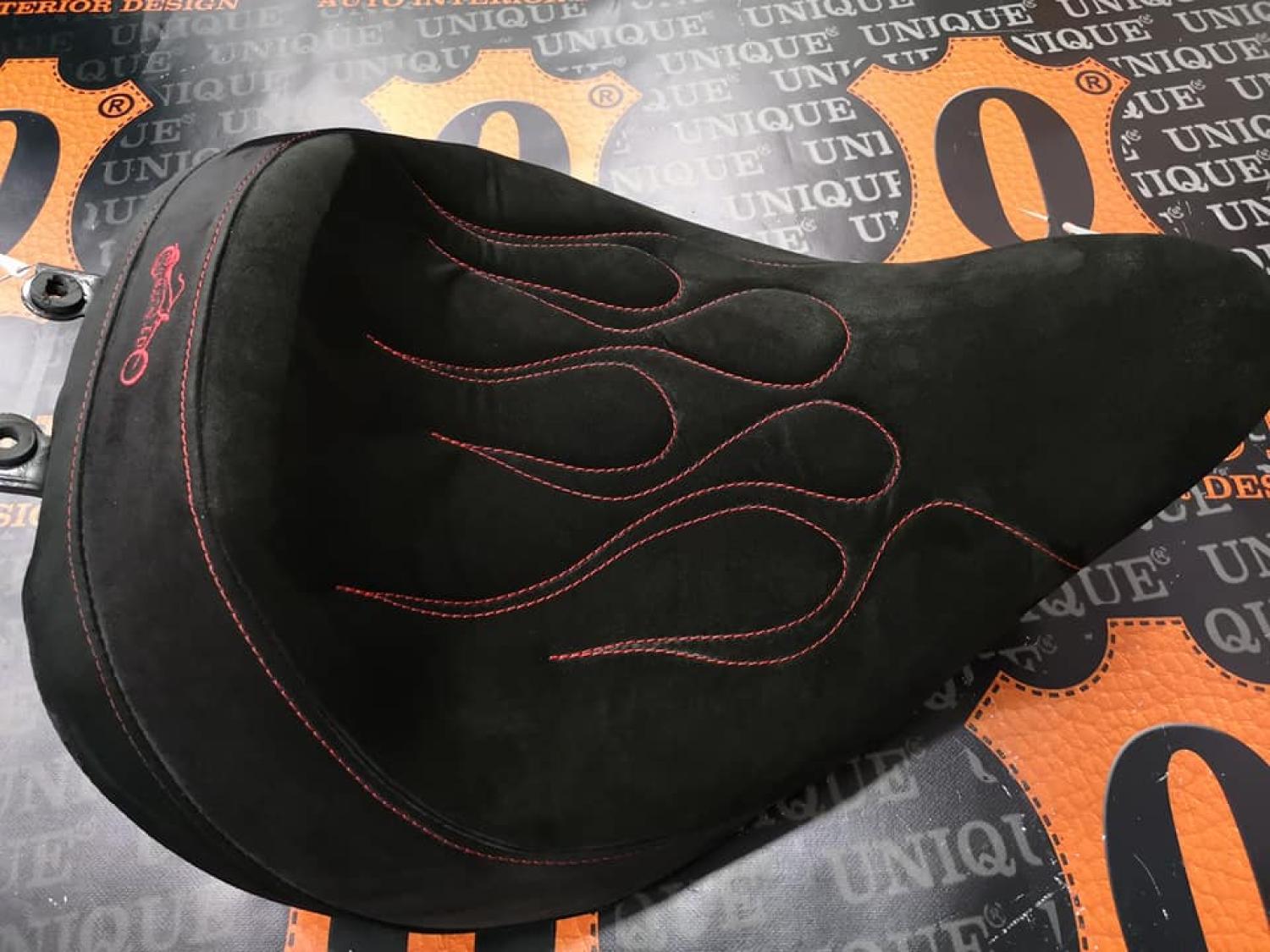 Neu Beziehen des Motorradsitz Exclusive Line Geeignet Für alle Automarken Motorradmarken